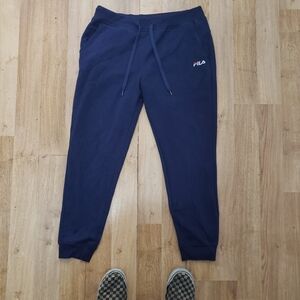 Fila Unisex Deep Blue Sweatpants